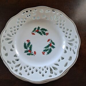 6 assiettes de Noël
