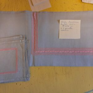 nappe 5 Nappe brodée main tunisienne + 8 serviettes