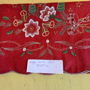 nappe carree noel 2 Nappe Noël carrée