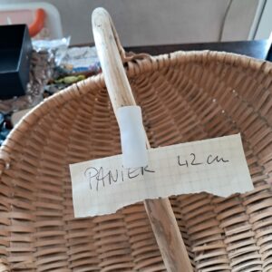 Panier osier 42 cm