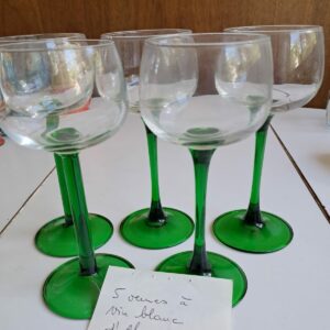 verres alsace 5 verres d'Alsace à vin blanc