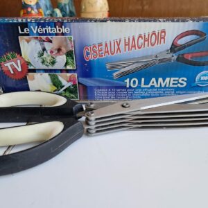 ciseaux hachoir Ciseaux hachoir à 10 lames