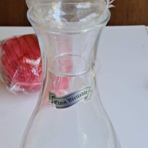 carafe motif etain Carafe motif étain