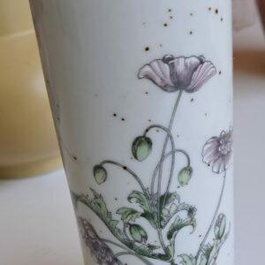 Vase motif fleur