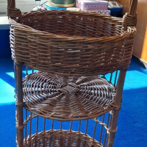 panier tricot Bar à apéritifs en osier