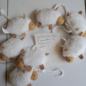 Guirlande 7 moutons