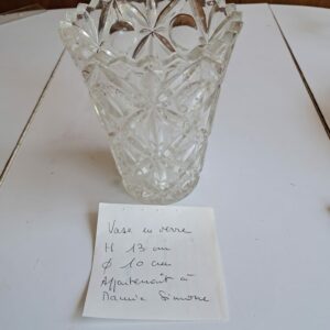 Vase en verre Mamie Simone
