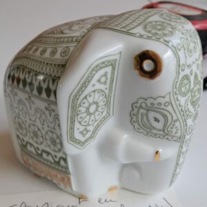 Éléphant porcelaine Malaisie