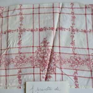 1 serviette de table