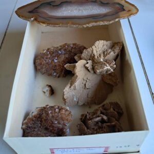 Collection cristaux/rose des sables