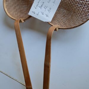2 écumoires bambou