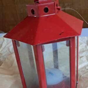 Lanterne à bougie métal