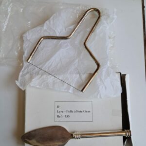 Lyre + pelle à foie gras