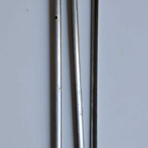 3 piques à brochettes métal