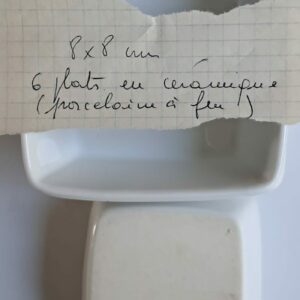 ramequins 6 ramequins céramique